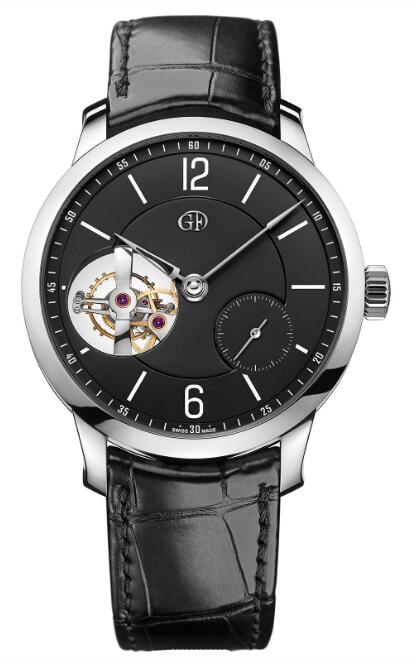Greubel Forsey Tourbillon 24 Secondes Vision Platinum Black Dial replica watch